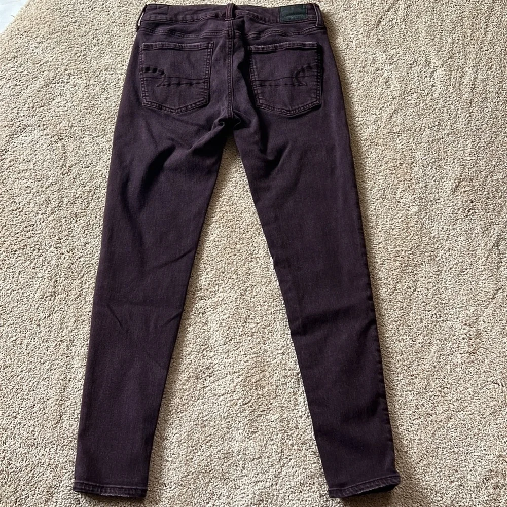 American Eagle Women’s Plum Jegging - Picture 3 of 4